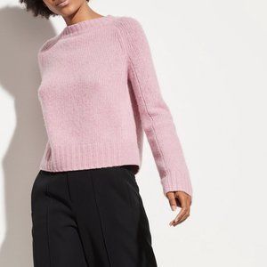 NWT Vince Shrunken Cashmere Mock Neck Sweater